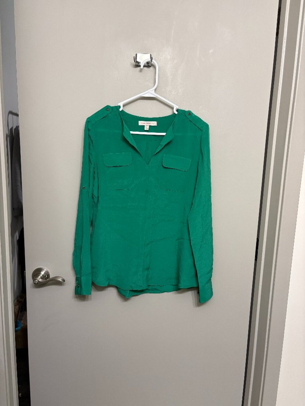 Green long sleeve shirt